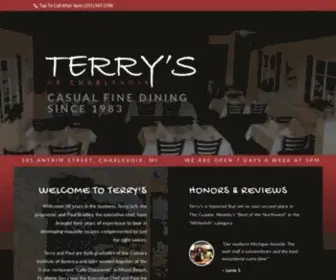 Terrysofcharlevoix.com(Terry’s) Screenshot