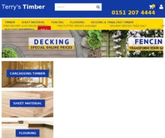 Terrystimber.co.uk(Terrys Timber) Screenshot