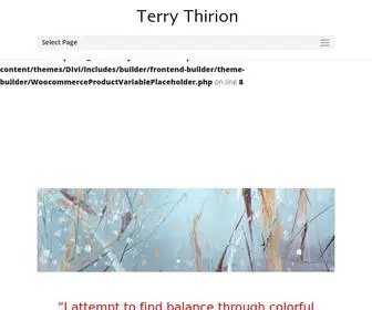 Terrythirion.com(Abstract Artist) Screenshot