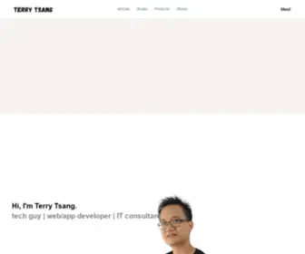 Terrytsang.com(Terry Tsang) Screenshot