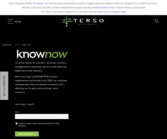Tersosolutions.com(RFID Storage for Healthcare) Screenshot
