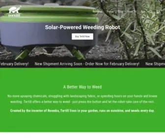 Tertill.com(Tertill the Weeding Robot) Screenshot