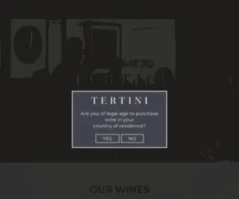 Tertiniwines.com.au(Tertini Wines) Screenshot