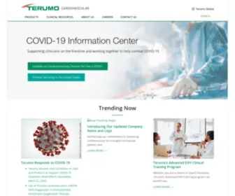 Terumo-US.com(Terumo Cardiovascular) Screenshot