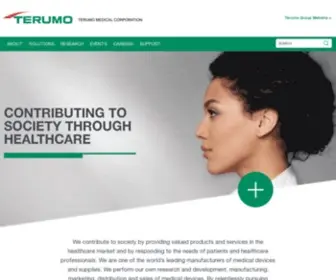 Terumomedical.com(Terumo Medical Corporation) Screenshot