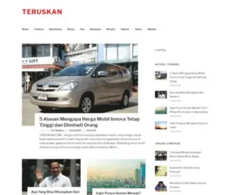 Teruskan.com(Informasi Terkini dan Gaya Hidup Pilihan) Screenshot