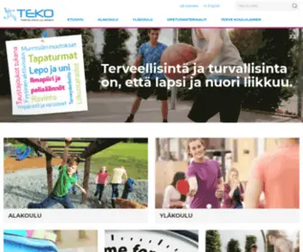 Tervekoululainen.fi(Terve koululainen) Screenshot