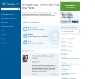 Terveyskirjasto.fi(Duodecim Terveyskirjasto®) Screenshot