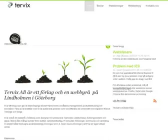 Tervix.se(Webbyrå) Screenshot