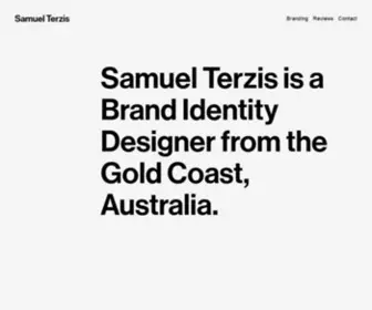 Terzisdesign.com(Samuel Terzis) Screenshot