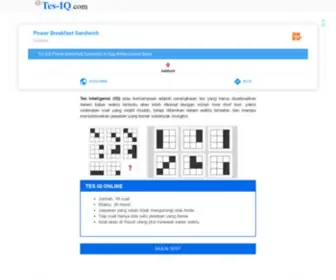 Tes-IQ.com(Pilih dan Mulai) Screenshot