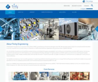 Tes-Mep.com(Trinity Engineering Services) Screenshot