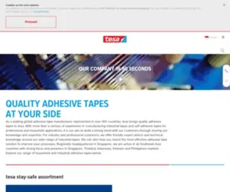 Tesa-Asia.com(Global Expert in Adhesive Tape Solutions) Screenshot