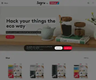 Tesa-Sugru.com(Tesa Sugru) Screenshot