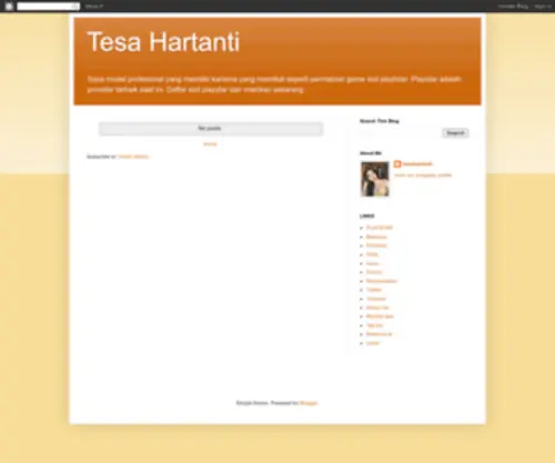 Tesahartanti.blogspot.com(Tesahartanti) Screenshot