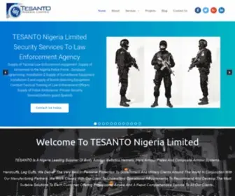 Tesanto.com.ng(TESANTO Nigeria Limited) Screenshot