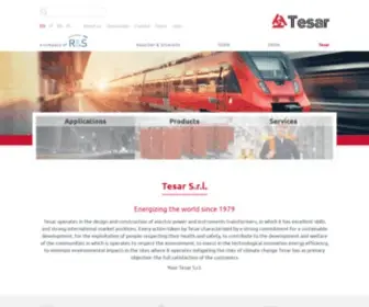 Tesar.eu(Power products) Screenshot