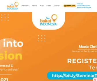 Tesbakatindonesia.com(Tes Bakat Indonesia) Screenshot