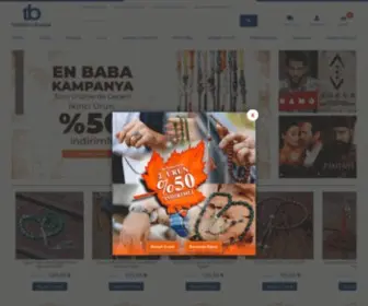 Tesbihcibaba.com.tr(Türkiye'nin Tescilli İlk Tesbih Markası) Screenshot
