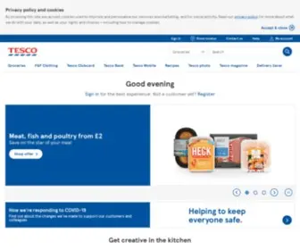 Tesco.co.uk(Online Groceries) Screenshot