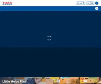 Tescocr.cz(Tesco Česká republika) Screenshot