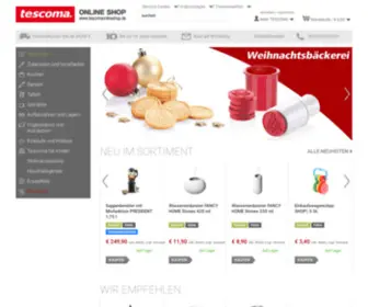 Tescomaonlineshop.de(Küchenutensilien) Screenshot