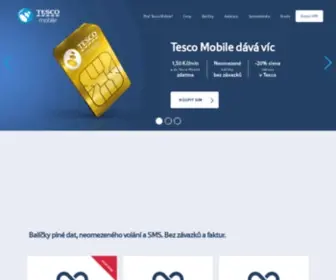 Tescomobile.cz(Štědrý) Screenshot