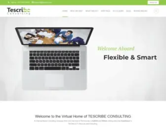 Tescribe.com(Content Writing) Screenshot