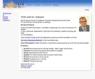 Tesd.de(TESD GmbH) Screenshot