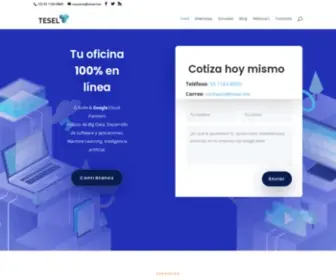 Tesel.mx(Google Partner) Screenshot