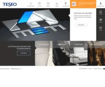 Teseo.com(/en/) Screenshot