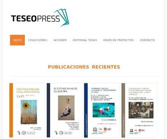 Teseopress.com(Teseopress) Screenshot