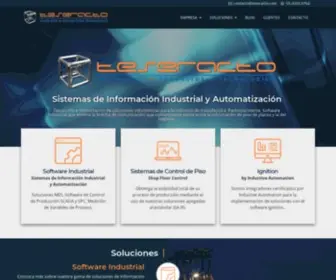 Teseracto.com(Sofware Industrial) Screenshot