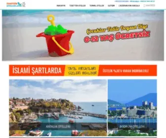 Tesetturoteller.com(TESETTÜR OTELLER) Screenshot