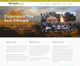 Tesfatours.com(Tesfa Tours) Screenshot