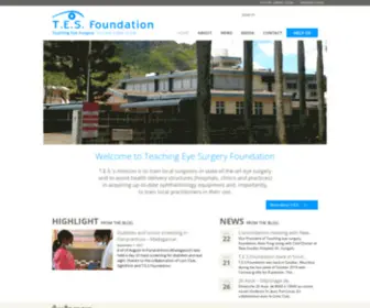 Tesfoundation.org(Cyrus) Screenshot