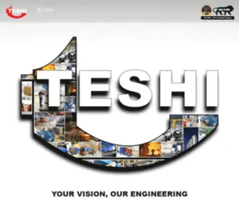 Teshigroup.com(Flange Supplier & Manufacturer in India) Screenshot