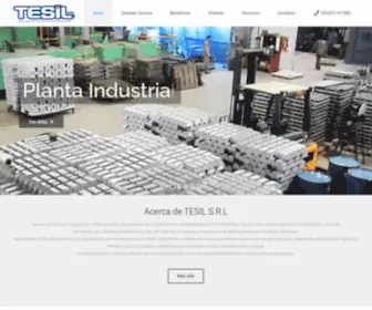 Tesilsrl.com(Tesil SRL) Screenshot