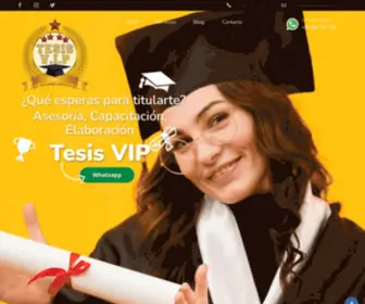 Tesisasesoriasvip.com(TESIS VIP) Screenshot