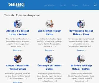 Tesisatcielemani.com(Tesisatçı) Screenshot