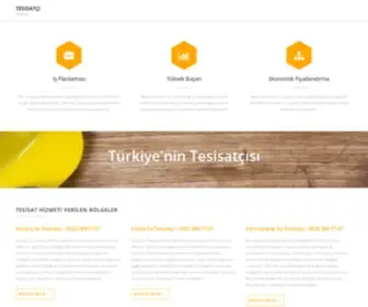 Tesisatci.net.tr(Tesisatçı) Screenshot