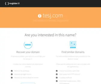 Tesj.com(Tesj) Screenshot