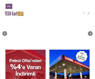 Teskkart.com.tr(Anasayfa) Screenshot