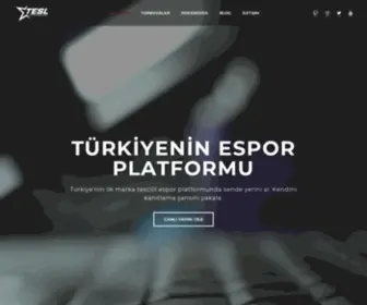 Tesl.com.tr(Türkiye Elektronik Sporlar Ligi) Screenshot