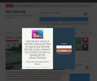 Tesla-Mag.com(Actualité) Screenshot