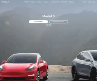 Tesla-Motors.com(Electric Cars) Screenshot