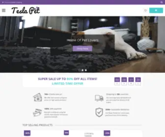 Tesla-Pet.com(Tesla Pet) Screenshot