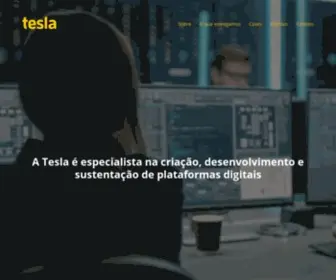 Tesla.com.br(Digital desde 1995) Screenshot