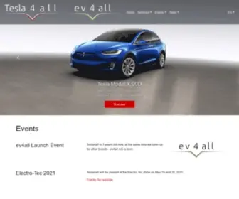 Tesla4ALL.ch(Tesla Rental) Screenshot
