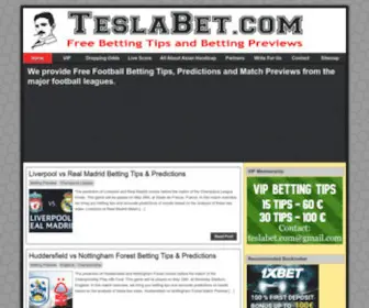 Teslabet.com(Predictions) Screenshot